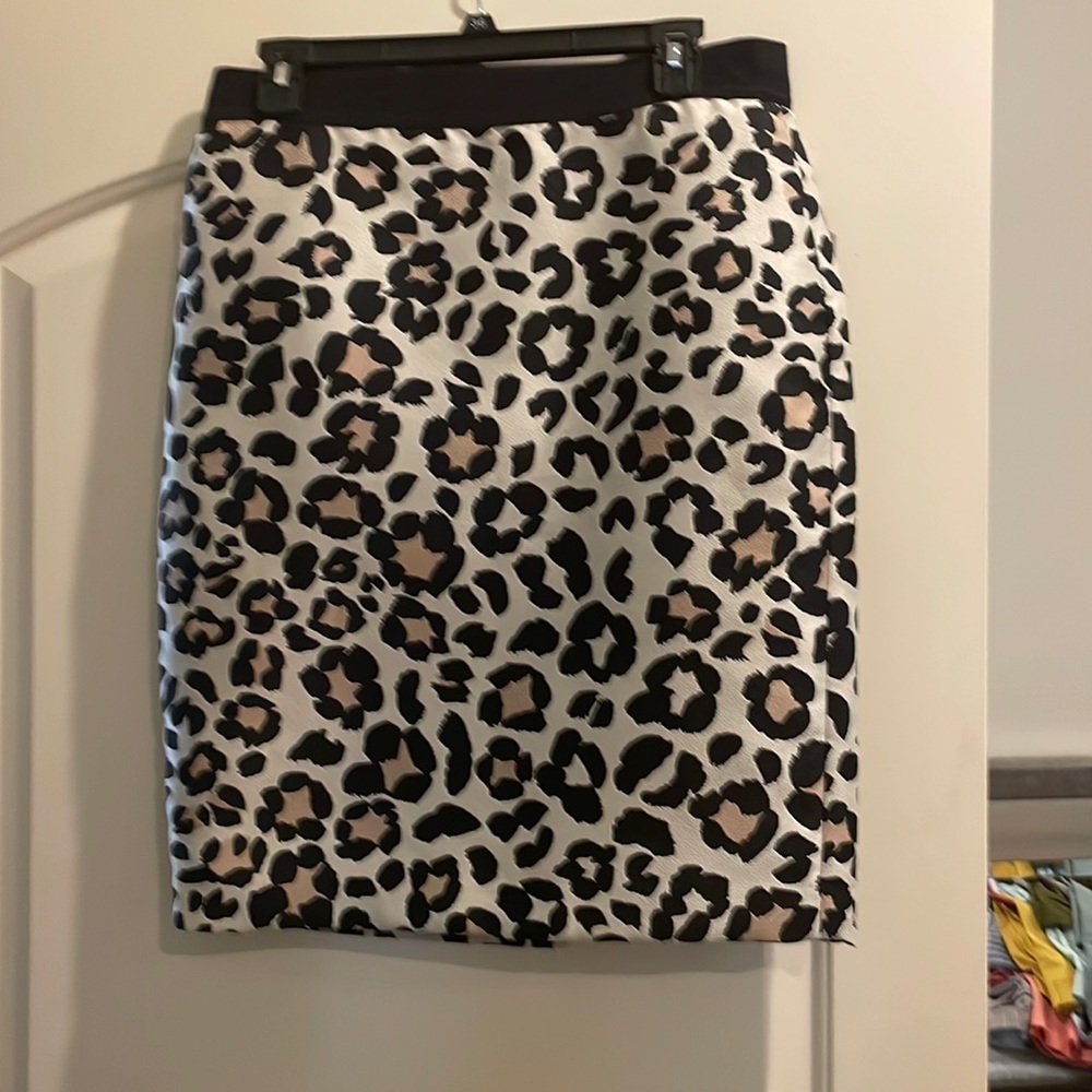 Ann Taylor print skirt